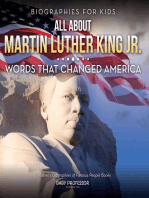 Biographies for Kids - All about Martin Luther King Jr.: Words That Changed America - Children's Biographies of Famous People Books