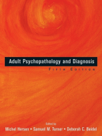 Adult Psychopathology and Diagnosis