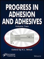 Progress in Adhesion and Adhesives