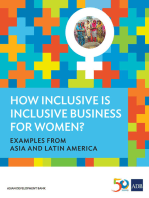 How Inclusive is Inclusive Business for Women?: Examples from Asia and Latin America