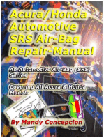 Acura-Honda Automotive SRS Airbag Repair Manual