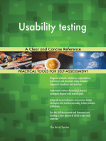 Usability testing A Clear and Concise Reference