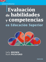 Evaluación de habilidades y competencias en Educación Superior