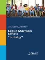 A Study Guide for Leslie Marmon Silko's "Lullaby"