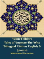 Islam Folklore Tales of Luqman The Wise Bilingual Edition English & Spanish