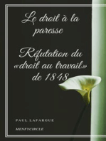 Le droit à la paresse - Réfutation du «droit au travail» de 1848