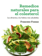 Remedios naturales para el colesterol: Los alimentos y los hábitos más saludables