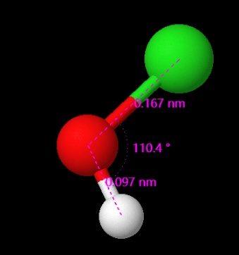 What is the Lewis Structure of Hypochlorous Acid?