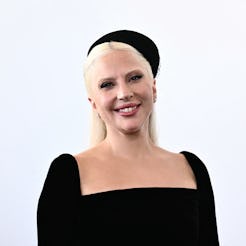 Actress and singer Lady Gaga attends the photocall of the movie 'Joker : Folie a deux' presented in ...