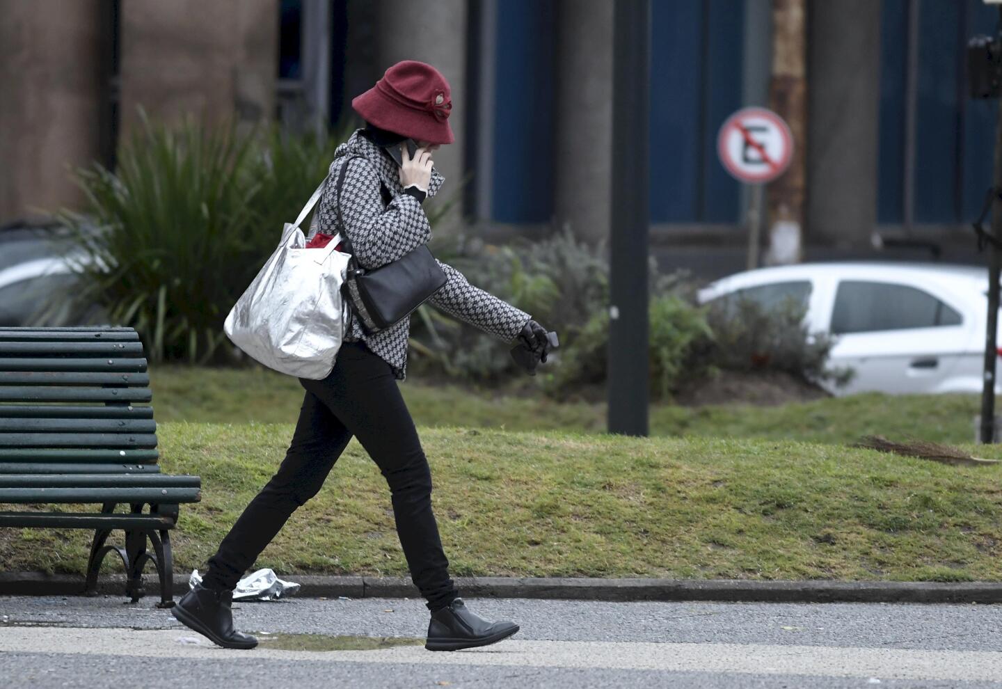 Ola de frío polar. Foto: AFP