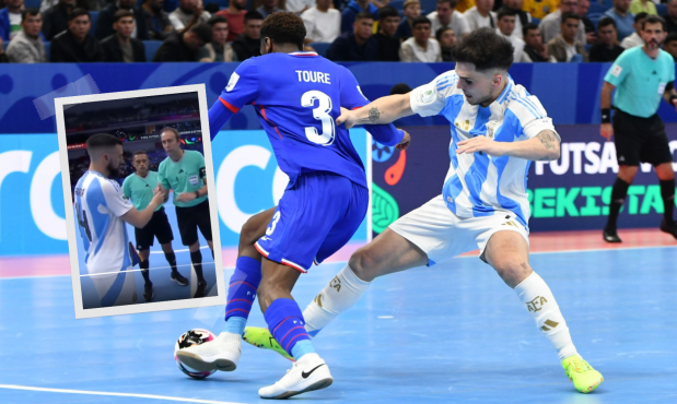 Pura confianza: la frase que dijo el capitán de Argentina en la semifinal con Francia en el Mundial de futsal