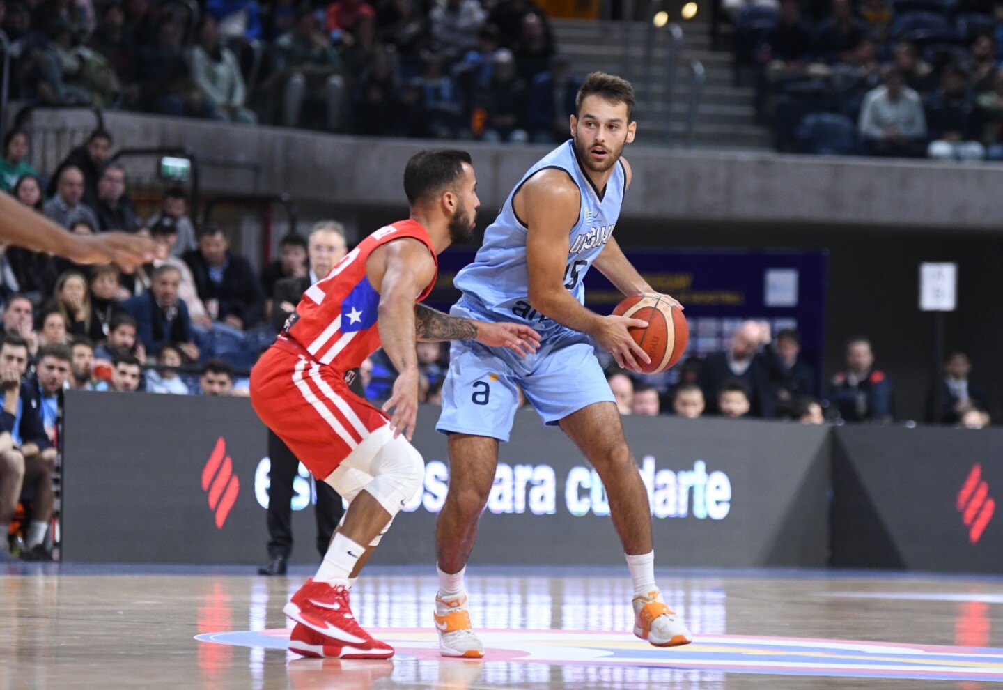 Santiago Vescovi en el triunfo ante Puerto Rico. Foto: Juan Manuel Ramos.