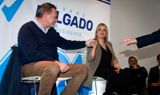 Fórmula del Partido Nacional: Álvaro Delgado y Valeria Ripoll