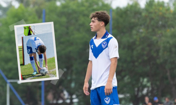 Rey de la rabona: la especialidad del juvenil de Vélez por el que pelaron Argentina y Chile; y ya se decidió.