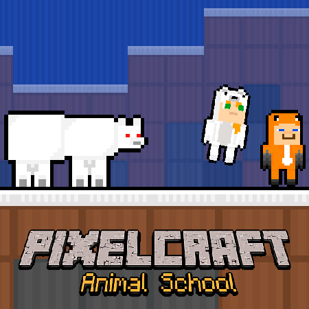 PixelCraft Animal School