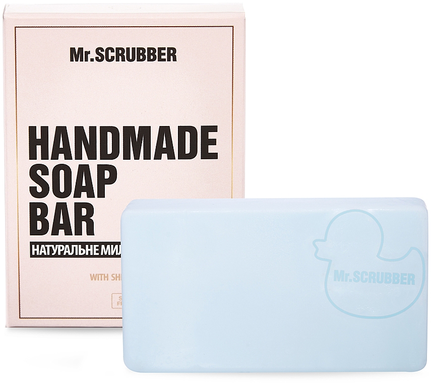 Ręcznie robione mydło Muślin - Mr.Scrubber Soap 