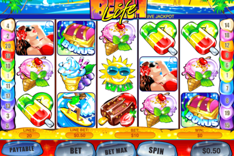 beach life playtech slot machine 