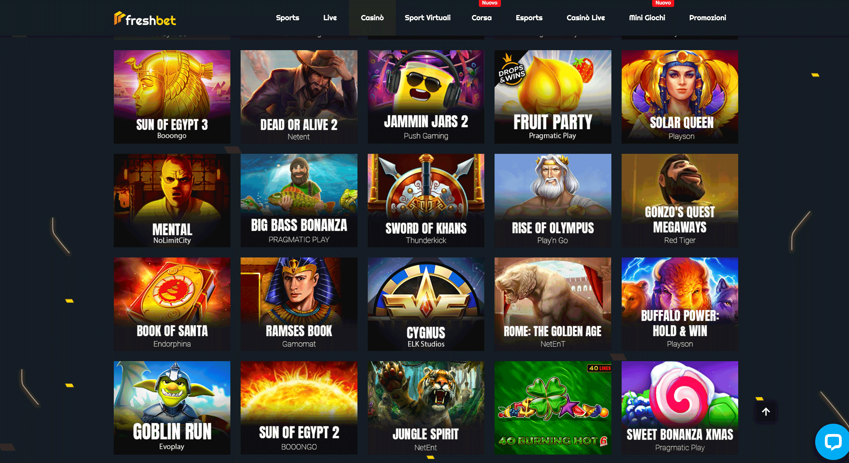 freshbet casino slots