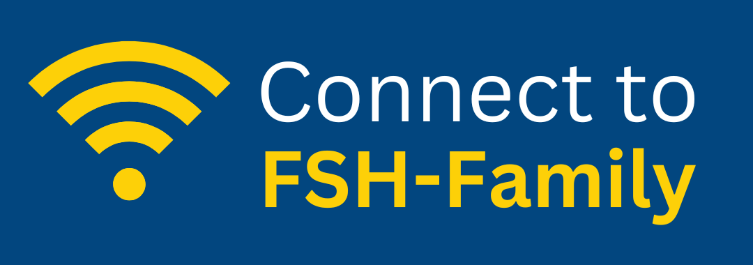 Connect to FSH-Family