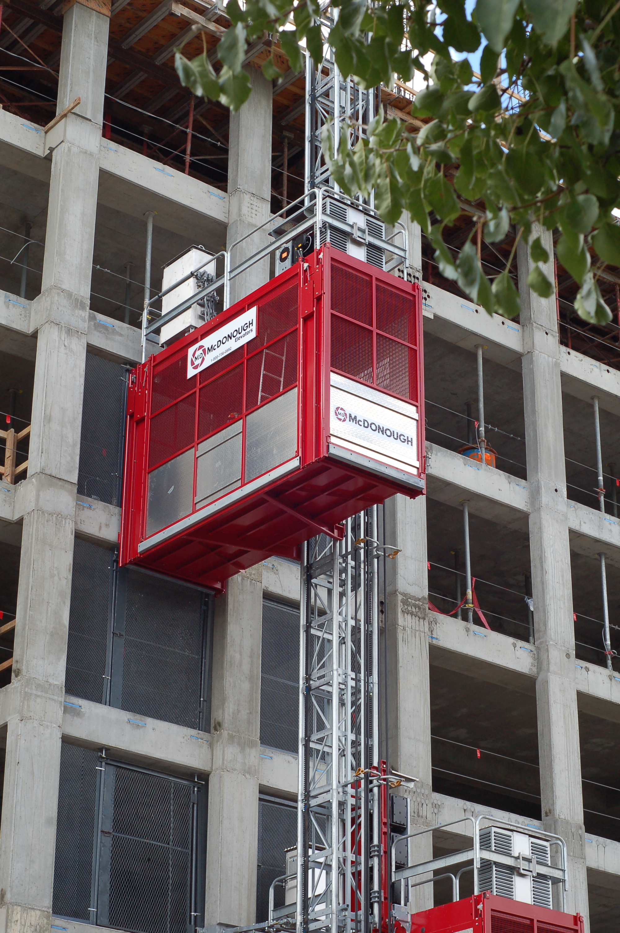 Temporary Elevator Rentals - Temporary Hoists | McDonough Elevators