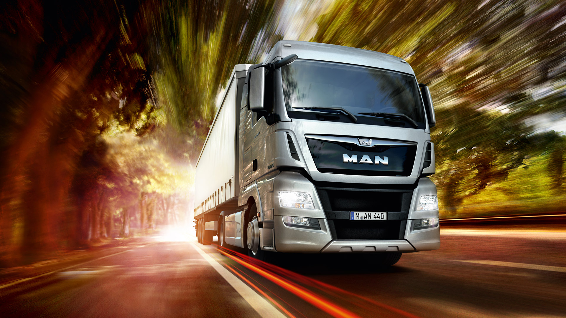 Man truck photo