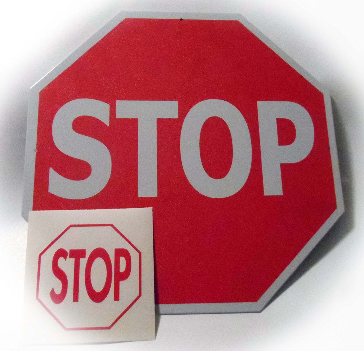 New Stop Sign Tin Traffic Metal Street Road Highway Sign - Neon ...