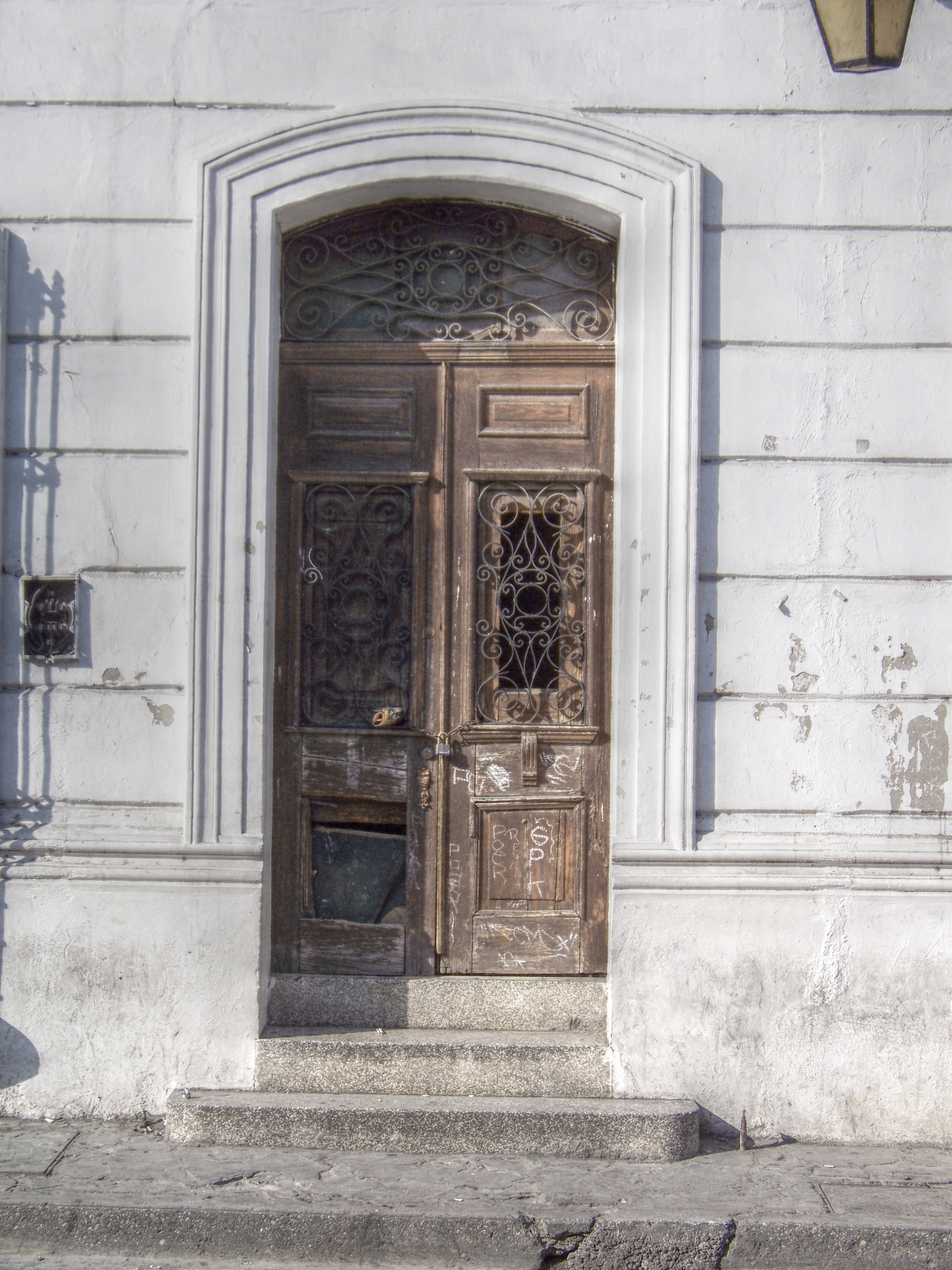 Old mexican door photo