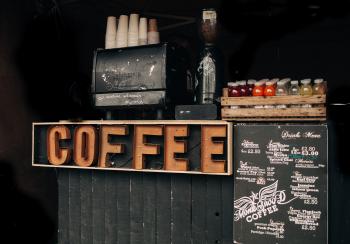 Coffee Brown Signage