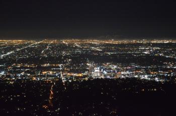 Above the Hollywood Sign