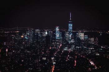 Aerial Photograph of City