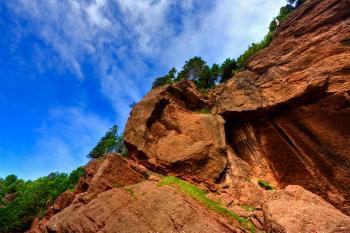 Flowerpot Rocks - HDR