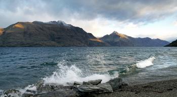 Lake Wakatipu. Queenstown. NZ