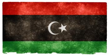 Libya Grunge Flag