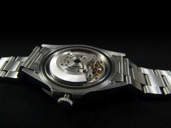 Silver Round Watch