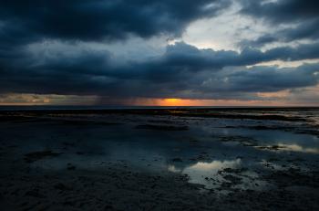 Rainy Clouds On Gili