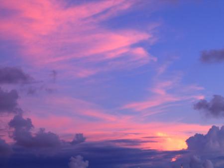 Beautiful Sky and Cloud Formation