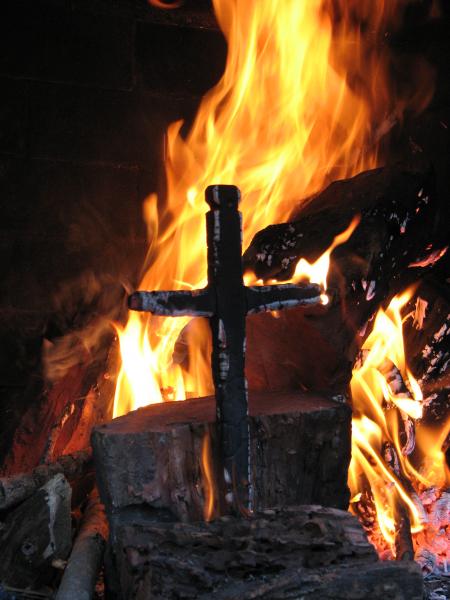 Burning Cross