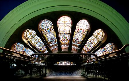 Windows QVB. Sydney.