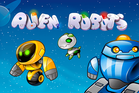 logo alien robots netent 