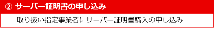 2 証明書の購入