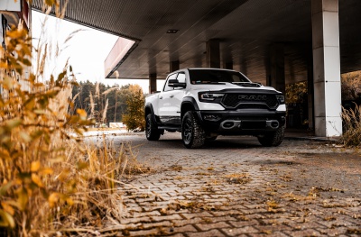 Dodge Black Machined Tinted Face