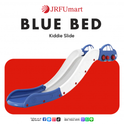 Blue Bed Kiddie Slide