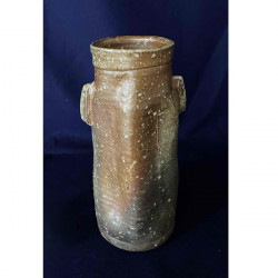 自然釉花入(Shizenyu Hanaire)/ Natural glaze flower vase【➄】