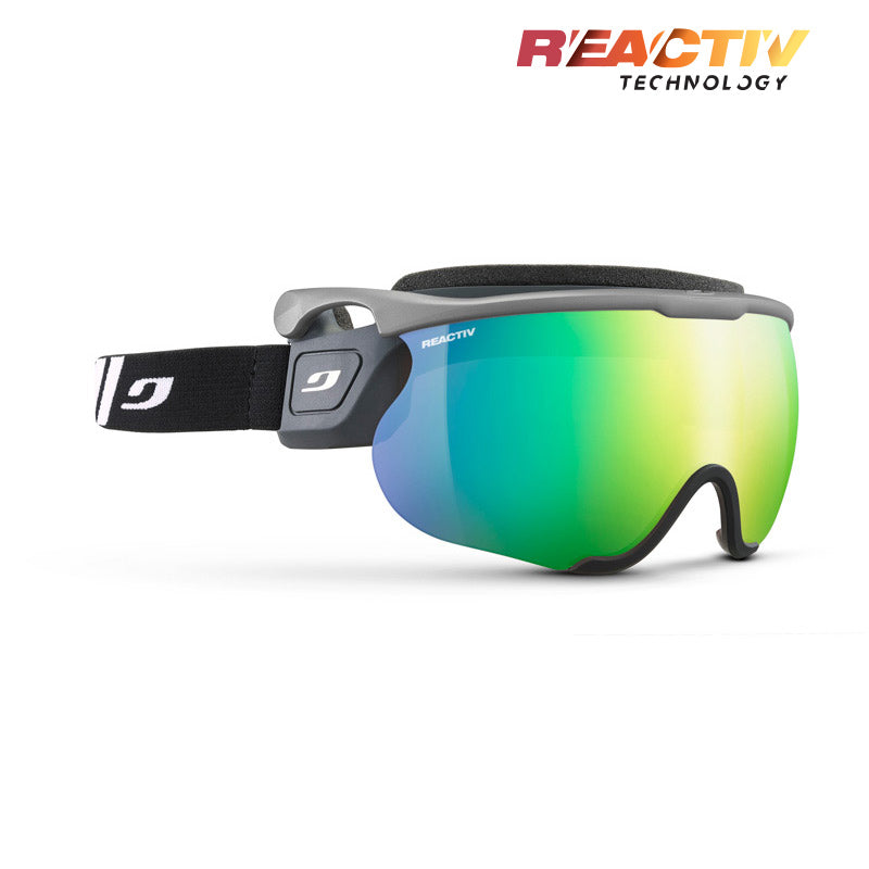 #color_Grey / Black with REACTIV 1-3 High Contrast Lens