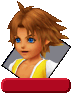 Normal Tidus talk sprite.