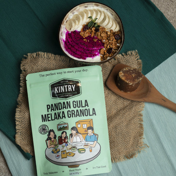 Pandan Gula Melaka Granola - Kintry