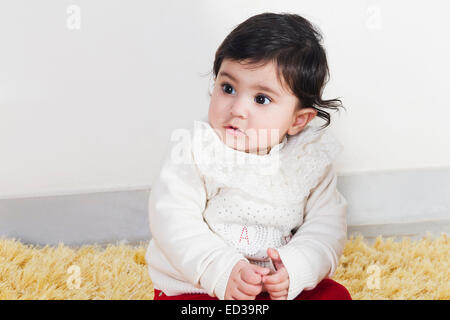 1 indian child Baby Stock Photo