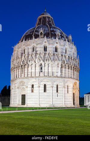 Baptistery in Pisa Stock Photo