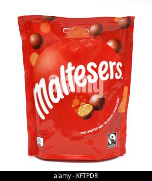 Bag of Maltesers Stock Photo