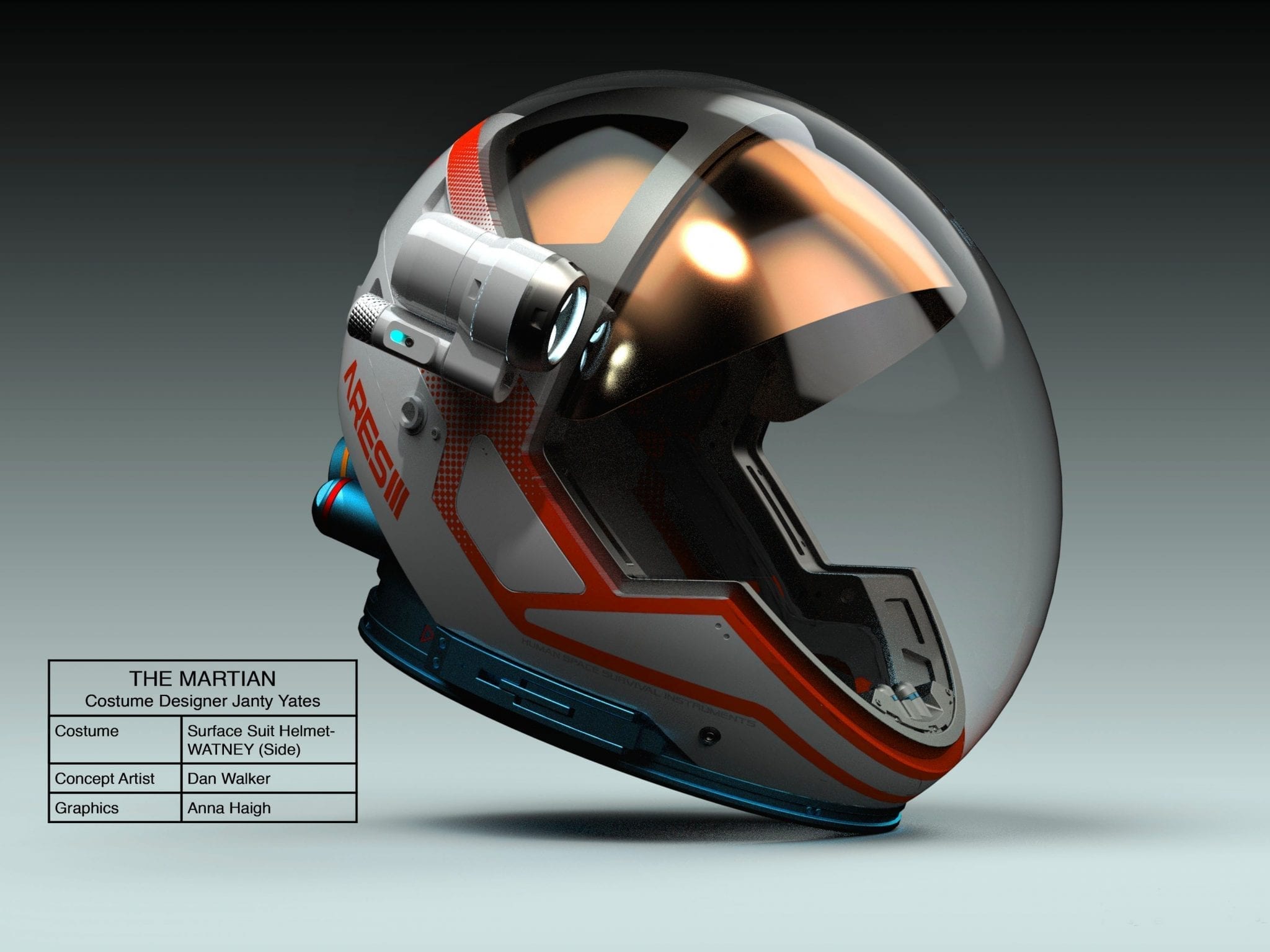 Space Helmet Concept Art